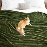 Flannel Fleece Blanket – Alaska Diamond Quilted - Warm and Plush