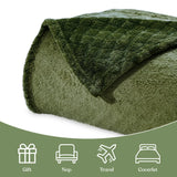 Flannel Fleece Blanket – Alaska Diamond Quilted - Warm and Plush