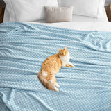 Flannel Fleece Blanket – Alaska Diamond Quilted - Warm and Plush