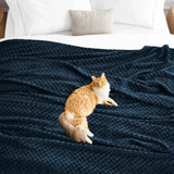 Flannel Fleece Blanket – Alaska Diamond Quilted - Warm and Plush