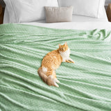 Flannel Fleece Blanket – Alaska Diamond Quilted - Warm and Plush