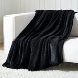 Flannel Fleece Blanket – Alaska Diamond Quilted - Warm and Plush