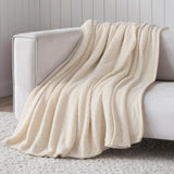 Flannel Fleece Blanket – Alaska Diamond Quilted - Warm and Plush