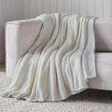 Flannel Fleece Blanket – Alaska Diamond Quilted - Warm and Plush