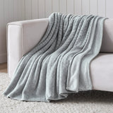 Flannel Fleece Blanket – Alaska Diamond Quilted - Warm and Plush