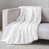 Flannel Fleece Blanket – Alaska Diamond Quilted - Warm and Plush