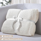 Flannel Fleece Blanket – Alaska Diamond Quilted - Warm and Plush