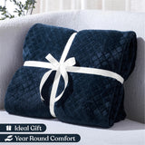 Flannel Fleece Blanket – Alaska Diamond Quilted - Warm and Plush