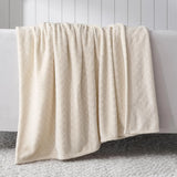 Flannel Fleece Blanket – Alaska Diamond Quilted - Warm and Plush