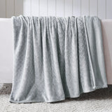 Flannel Fleece Blanket – Alaska Diamond Quilted - Warm and Plush