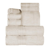 Cotton Plush Terry Towel Set 8-Piece - Atlas