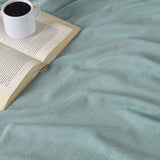 Milan Cotton Textured Jacquard Striped Lightweight Woven Blanket