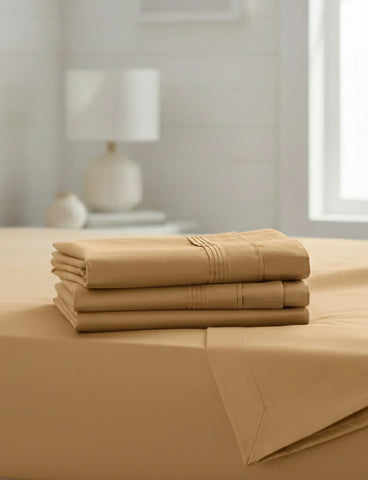 Egyptian Cotton Bed Sheets 1500 Thread Count Sateen Deep Pocket