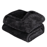 Atka Diamond Fleece Plush Ultra-Soft Fluffy Blanket
