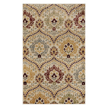 Augusta Vintage Floral Damask Indoor Area Rug or Runner