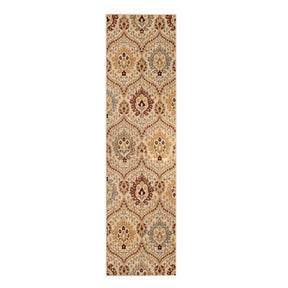 Augusta Vintage Floral Damask Indoor Area Rug or Runner