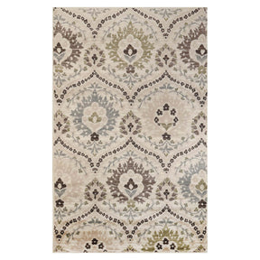 Augusta Vintage Floral Damask Indoor Area Rug or Runner