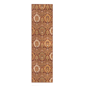 Augusta Vintage Floral Damask Indoor Area Rug or Runner