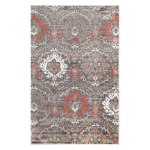 Augusta Vintage Floral Damask Indoor Area Rug or Runner