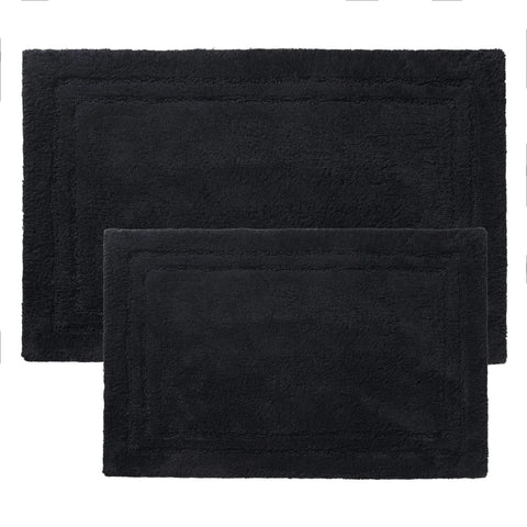 Non-Slip Absorbent Assorted Solid 2 Piece Bath Rug Set