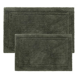 Non-Slip Absorbent Assorted Solid 2 Piece Bath Rug Set