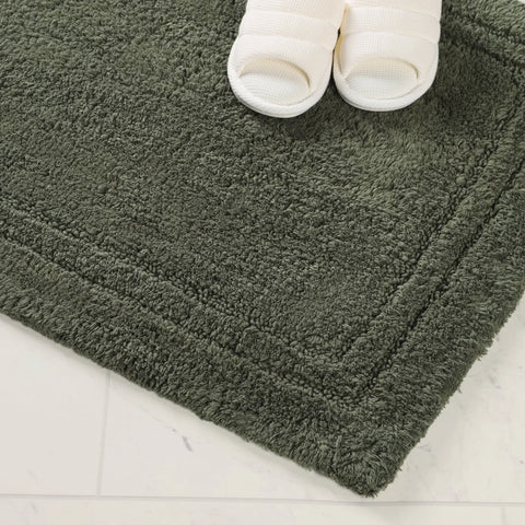 Non-Slip Absorbent Assorted Solid 2 Piece Bath Rug Set