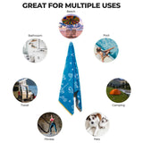 Bahama Cotton Fuzzy Velour Terry Large Oversized Beach Towel