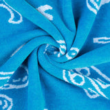 Bahama Cotton Fuzzy Velour Terry Large Oversized Beach Towel