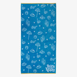 Bahama Cotton Fuzzy Velour Terry Large Oversized Beach Towel