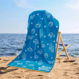 Bahama Cotton Fuzzy Velour Terry Large Oversized Beach Towel