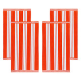 Cabana Stripe Oversized Cotton Beach Towel Set of 2, 4, or 6 Piece