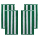 Cabana Stripe Oversized Cotton Beach Towel Set of 2, 4, or 6 Piece