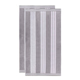 Cabana Stripe Oversized Cotton Beach Towel Set of 2, 4, or 6 Piece