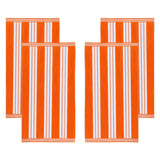 Cabana Stripe Oversized Cotton Beach Towel Set of 2, 4, or 6 Piece