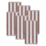 Cabana Stripe Oversized Cotton Beach Towel Set of 2, 4, or 6 Piece