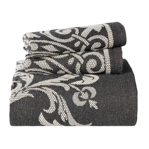 Lightweight Cotton Blend Bedspread Sets Adalie Medallion Jacquard