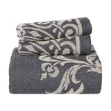 Lightweight Cotton Blend Oversized King Bedspread Sets Adalie Medallion Jacquard