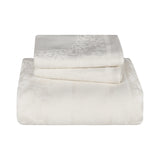 Lyron Cotton Blend Woven Jacquard Floral Scroll Bedspread Set