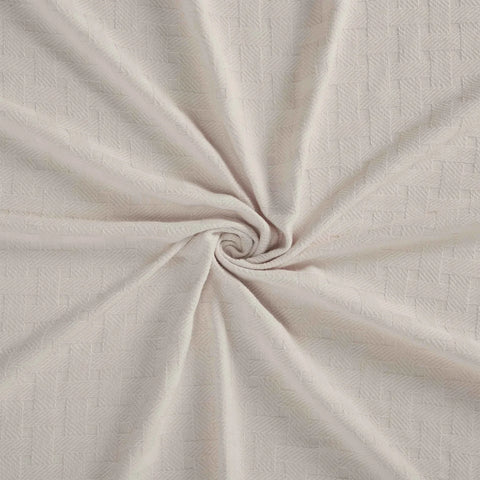 100% Cotton Thermal Blanket – Basketweave All-Season, Lightweight & Breathable