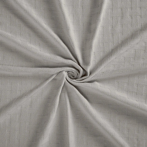 100% Cotton Thermal Blanket – Basketweave All-Season, Lightweight & Breathable