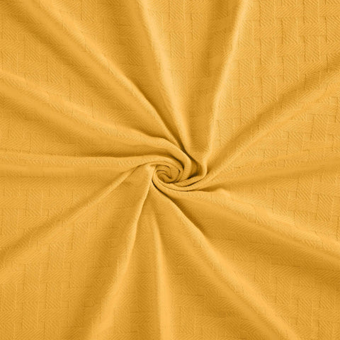 100% Cotton Thermal Blanket – Basketweave All-Season, Lightweight & Breathable