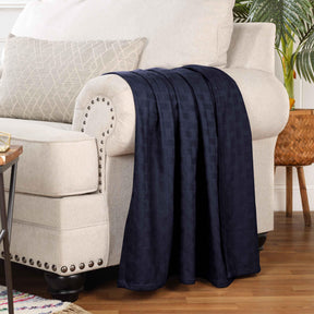 Basketweave Classic Farmhouse All-Season Cotton Blanket