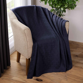 Basketweave Classic Farmhouse All-Season Cotton Blanket