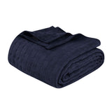 Basketweave Classic Farmhouse All-Season Cotton Blanket