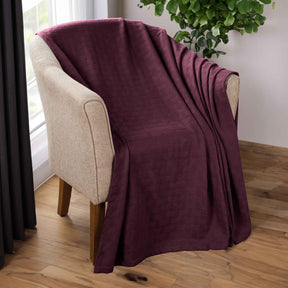 Basketweave Classic Farmhouse All-Season Cotton Blanket