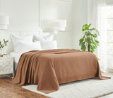 100% Cotton Waffle Blanket – Cooling Waffle Weave, Lightweight & Breathable