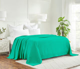 100% Cotton Waffle Blanket – Cooling Waffle Weave, Lightweight & Breathable