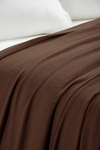 100% Cotton Waffle Blanket – Cooling Waffle Weave, Lightweight & Breathable