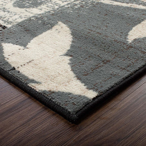 Pastiche Contemporary Floral Patchwork Indoor Area Rug or Runner