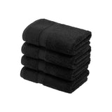 Egyptian Cotton Hand Towels 4-Piece Plush Set by Madison